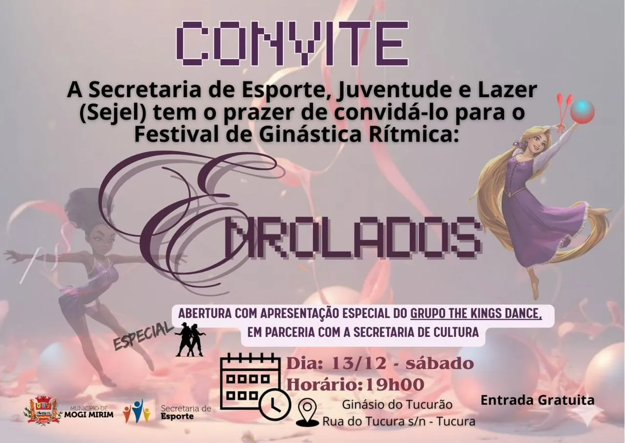 Noite de brilho: Festival de Ginástica da Sejel encerra temporada com espetáculo gratuito no Tucurão